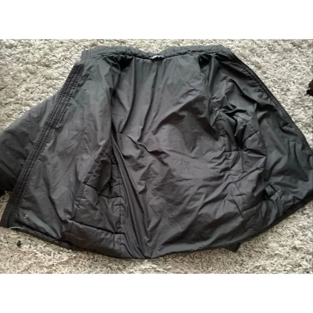 The North Face Black Quilted Brecon Jacket Coat mens sz S